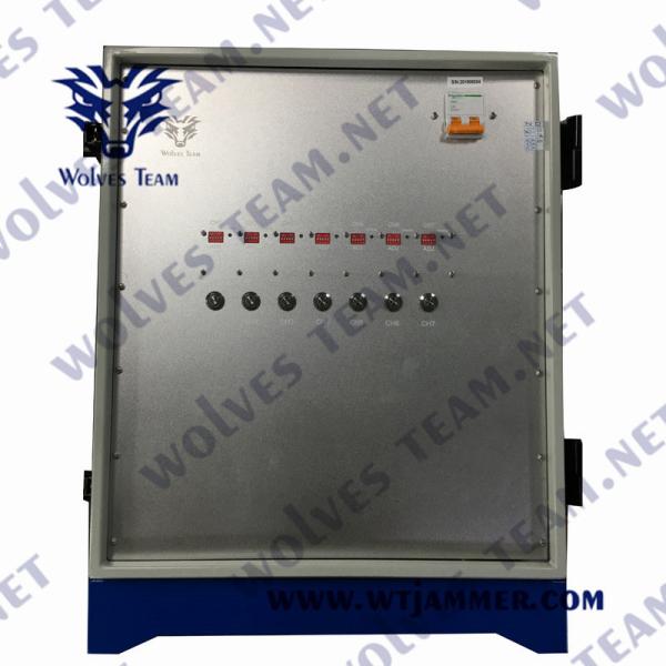 Jammer сигнала VHF антенны направленного действия 500w Omni портативный