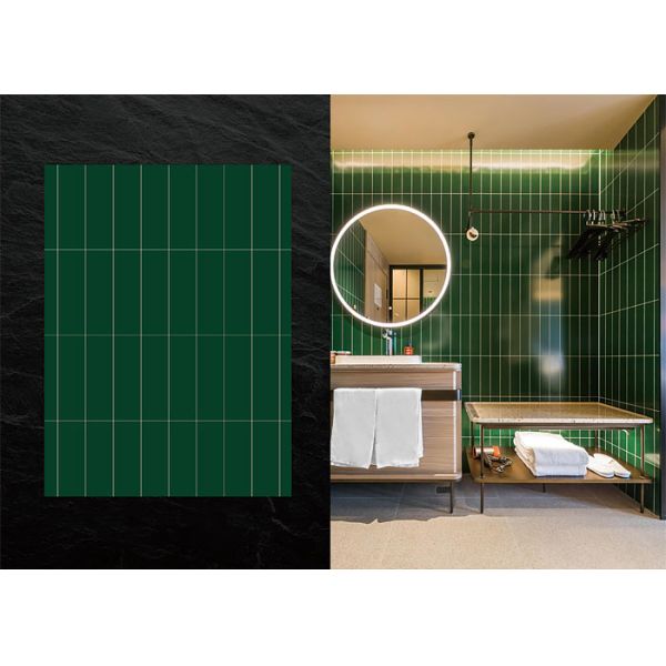 Interlocking SPC Wall Panel Waterproof Anti Bacterial Stone Plastic Composite Wet Room Cladding