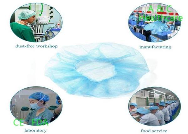 Green Polypropylene Mouth Protection Mask ASTM D3776/ASTM D 5035 Standard