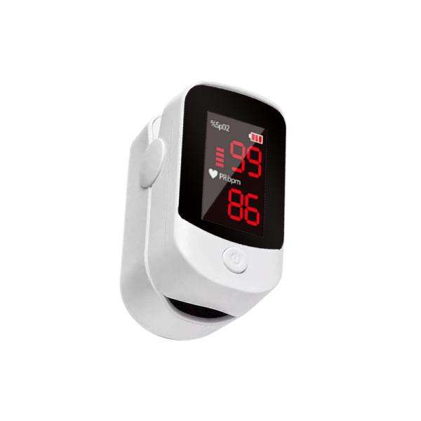 LED Fingertip Pulse Oximeter 1.5V 160*64 Saturation Blood Oxygen Heart Rate Monitor 1.8 Ounces
