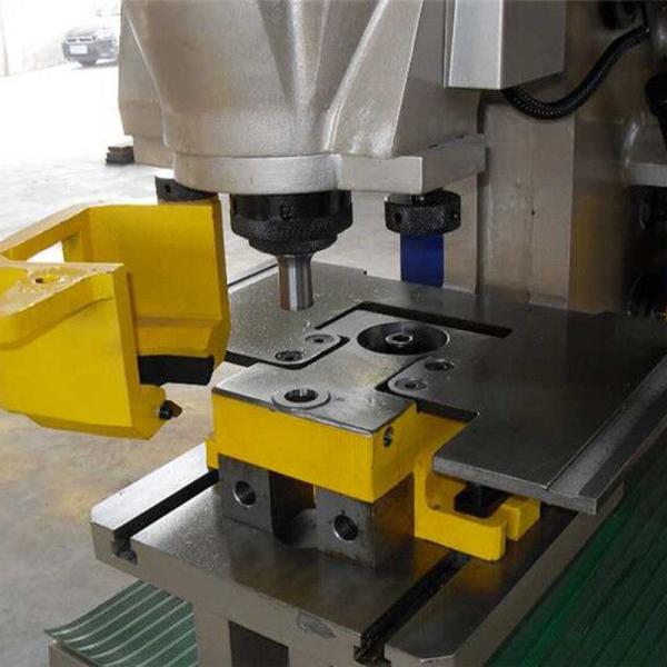 7500w 2Head Hydraulic Punch And Shear Machine 65T  90 Ton Ironworker