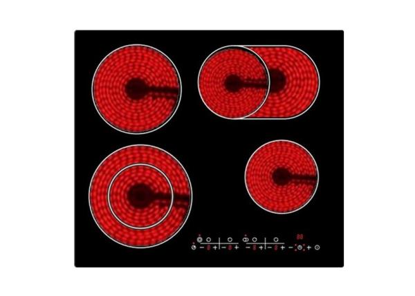 110V Ceramic 6000W 4 Burner Induction Cooktop