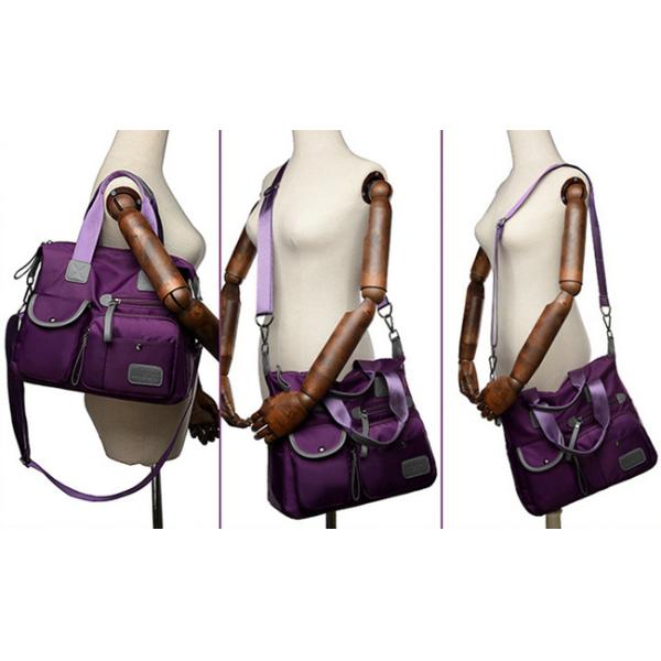Fashion Purple Nylon Stylish Crossbody Bags For Travel