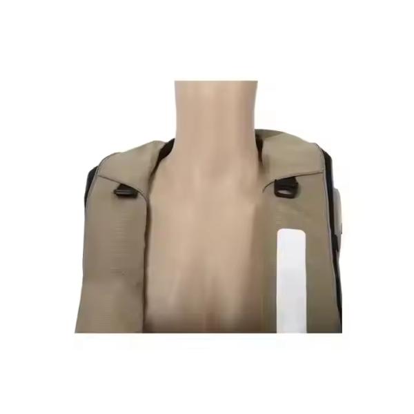 AG19072 Oxford + TPU  Inflatable Life Jacket with Adjustable Straps