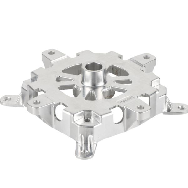 Partes mecanizadas CNC de acero inoxidable de precisión con tratamiento superficial de chapa