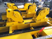 Ajuste hidráulico convencional amarillo encima del rotor de la soldadura para la soldadura a tope del tubo