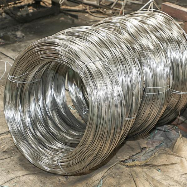 5.5mm 6.5mm Stainless Steel Welding Wire Cold Drawn , 316 Low Carbon Galvanized Steel Wire