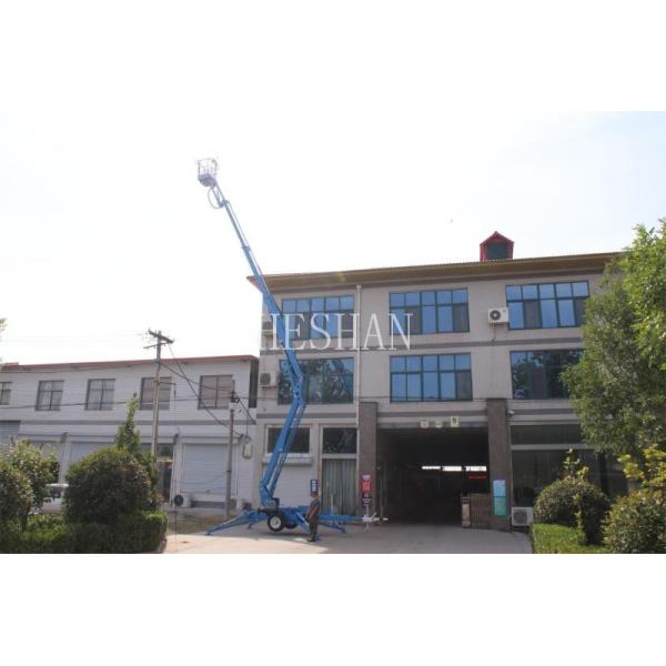 подъем заграждения Lifter Towable воздушной автотелескопической вышки 18M телескопичный для конструкции