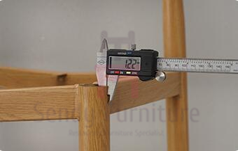 Стулья кухни металла зерна кафа деревянные с валиками/безруким В47 * Д45 * см Х78