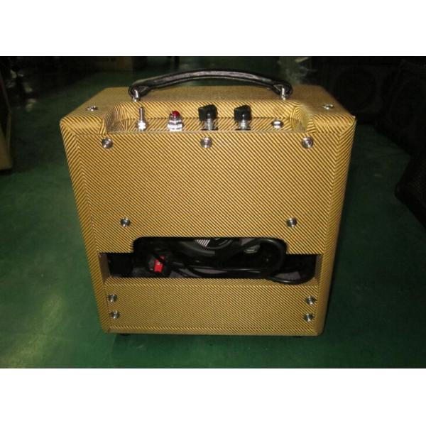 5F1A Fender Style Champ Classic A Handmade Tweed Guitar Amplifier Combo, 5W with Volume and Tone Control 1*10 Speaker