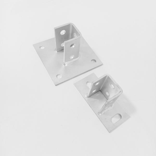 Suporte Unistrut galvanizado chapeado zinco do mergulho quente dos encaixes do canal do suporte de 3MM