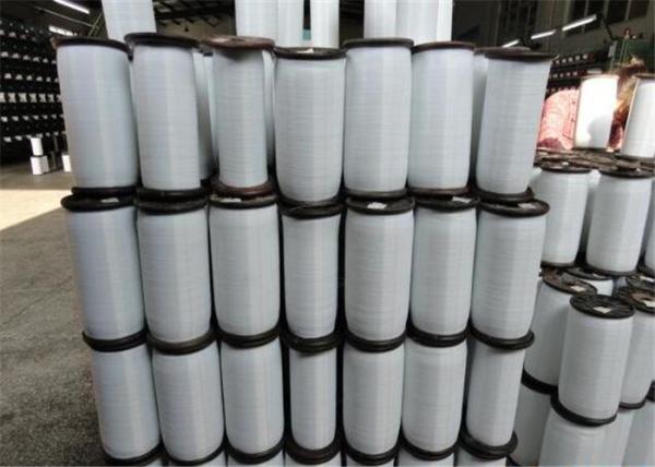 O fabricante vermelho tingido amigável 80D do fio do monofilamento do HDPE do poliéster de Eco torna-se mais fraco semi