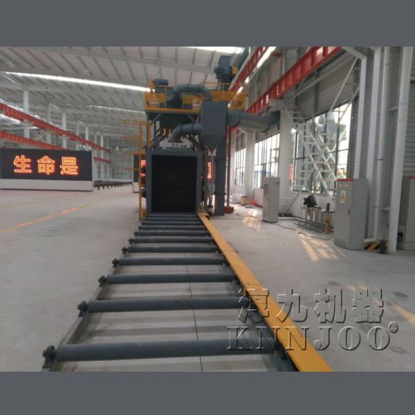 Workpiece Roller Steel Conveyor Shot Blasting Machine 1500*1500mm