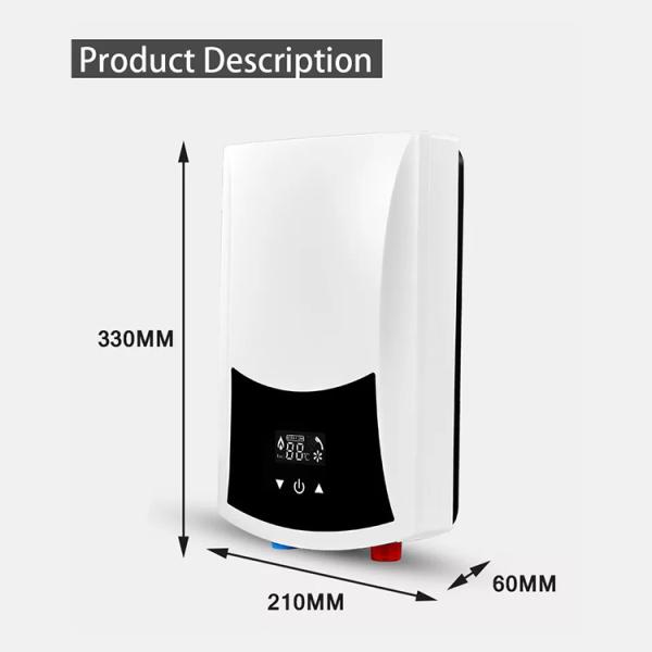 IPX4 Portable Bath Water Heater 6KW / 5.5Kw Water Heater Tankless
