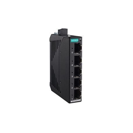 New 5-port entry-level unmanaged full Gigabit Ethernet switches Moxa EDS-G2005-EL Series switch