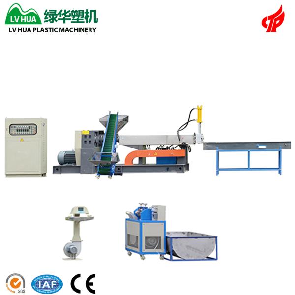 350-400кг/хр 38КрМоАЛ повторно использовало штранг-прессование хлопь бутылки напитка любимца и Пеллетинг линию