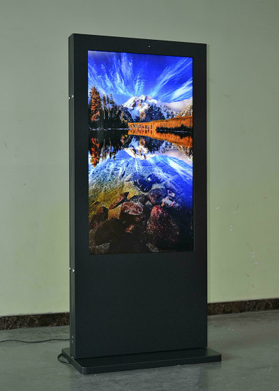 49 Double Sided Indoor Projected Capacitive Touch Screen Digital Signage Kiosk