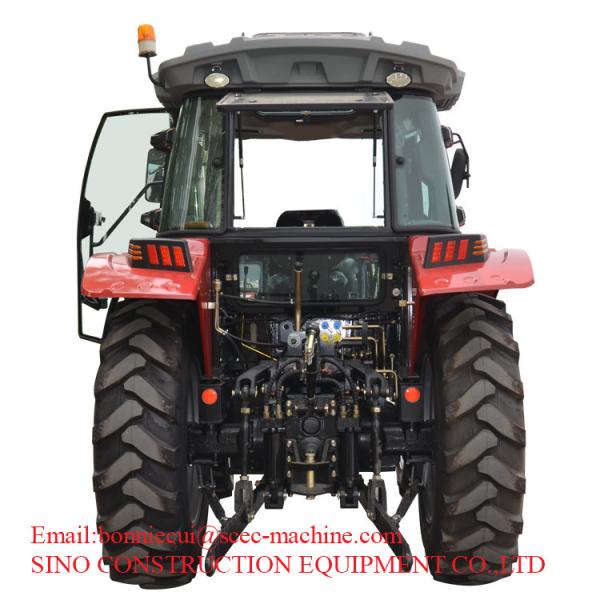 Trator da exploração agrícola 100hp 110hp 120hp 4WD da agricultura com chassi do TD