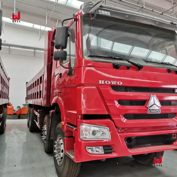 Используемое первоначальное колесо HOWO 8x4 12 тележка dumper 40 тонн