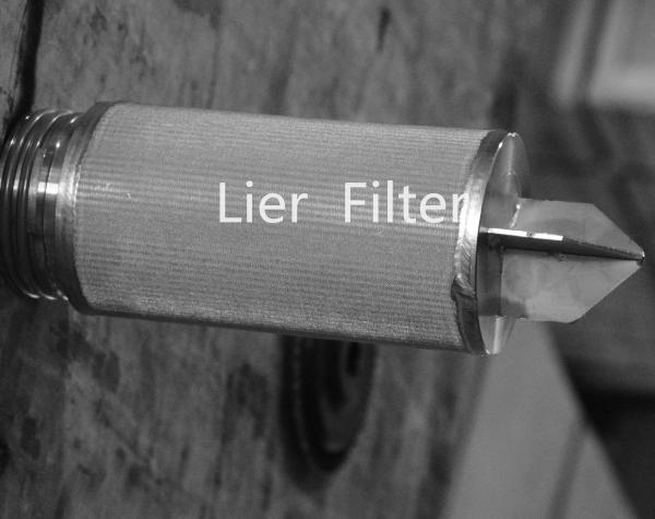 0.3-180um Metal Mesh Filter Corrosion Resistant Stainless Steel Filter Element