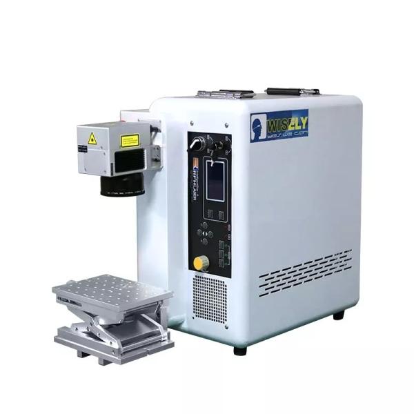 Máquina de gravura do laser do metal 80KHZ 3D, BCX gravador do laser da fibra de 50 watts