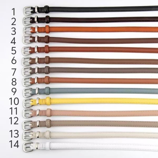 Canvas Woven Belt, Leather Trim Belt, Silver Buckle, Stretch Belt, Two-Tone Casual Belt, Versatile Belt for Jeans