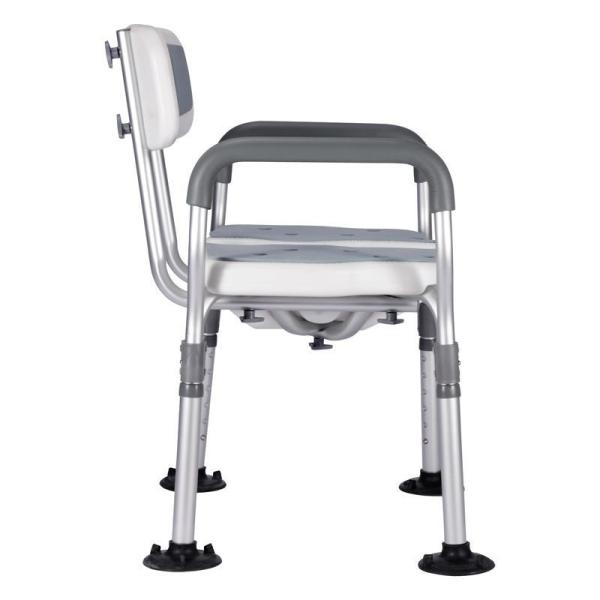 YFH-XZY006 Chaise de salle de bain antidérapante pour personnes âgées handicapées Chaise de douche en aluminium