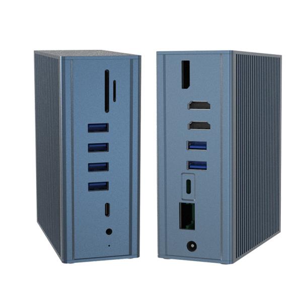 Thunderbolt 3 Usb C Dock 13-In-1 40Gbps Станция стыковки Трехкратный 4K 60Hz или Единый 8K дисплей с HDMI 2.1