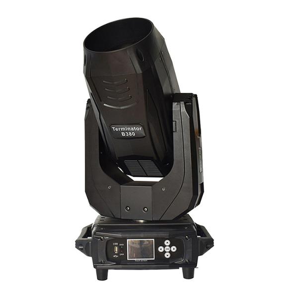 380W Moving Head Beam Light Emitting Color RGB Frequency 50HZ-60HZ for Culb Disco Stage
