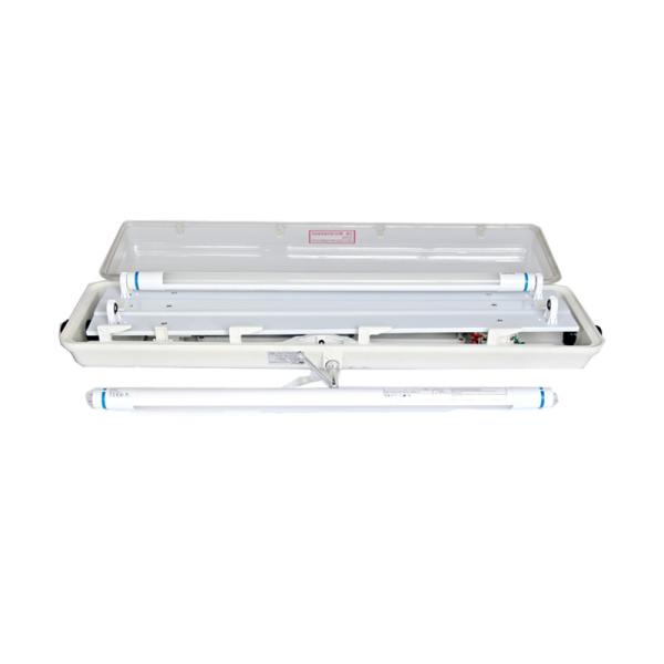 2x36w Explosion Proof Fluorescent Lights Fiber Glass Reinforced Polyester