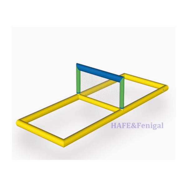 Inflatable Water Volleyball Court Frame Entertainment Toy Sea Amusement Park Customized