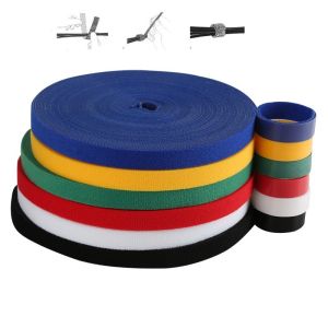 Двойные бортовые связи кабеля нейлона спина к спине Fixable с напечатанным логотипом