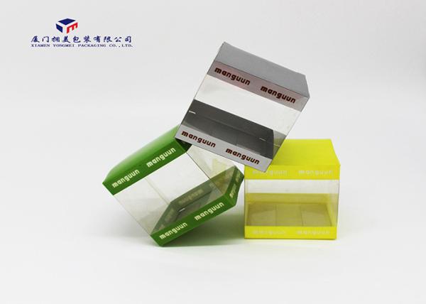 Super Clear Small Plastic Packaging Boxes, Plastic Retail Boxes Square Shape