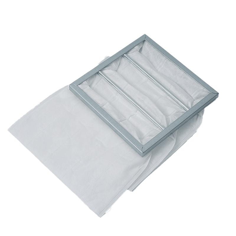 Manufacturer Dust collection Aluminum Frame Pocket Filter Air clear Bag Filter