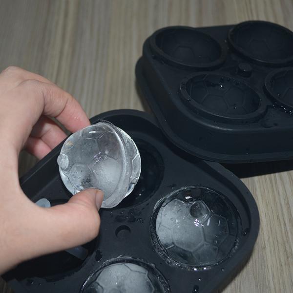 MHC Flexível de libertação fácil de silicone frigorífico bandeja frigorífico seguro molde multiuso para bolos