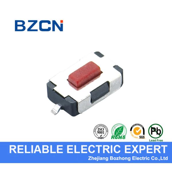 RED Push Button Tactile Push Button Switch SMD Surface Mount Type Terminal 2 Pin