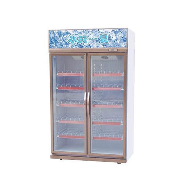 600MM 2000MM Upright Display Fridge For Cold Drinks Glass Door Commercial Fridge