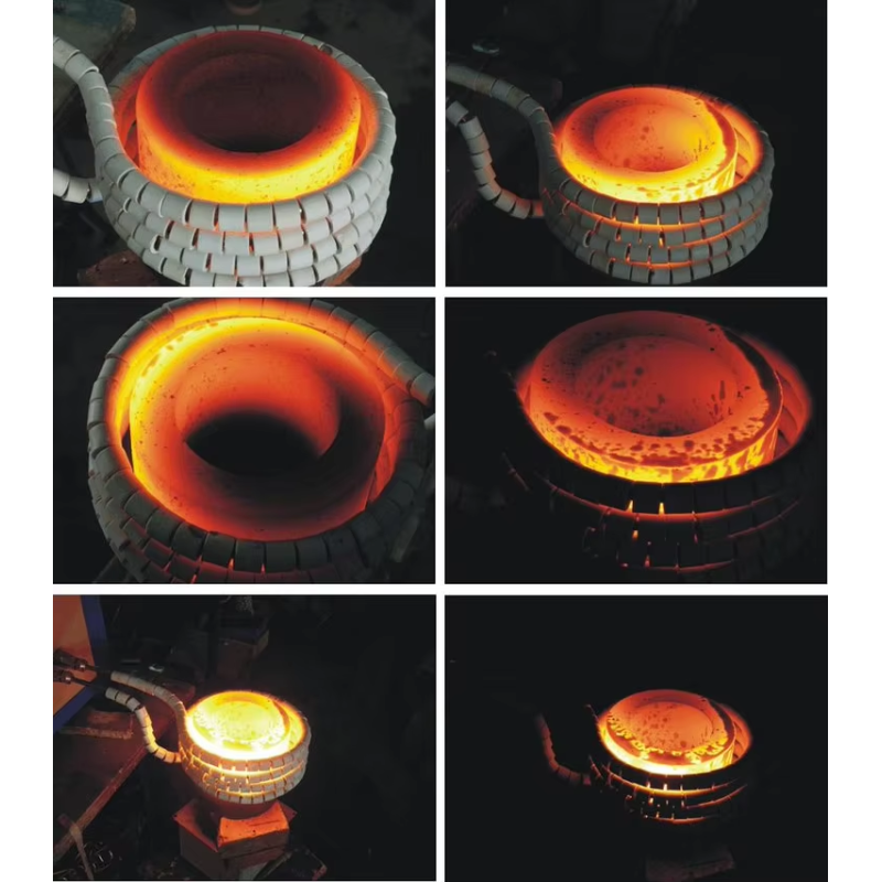 Induction Gold Melting Furnace Metal Melting Furnace Small 1600℃