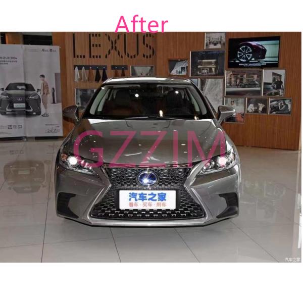 Lexus CT 2010-2013 Обновление на 2017 Фронтальная решетка Normal Style Normal Grille