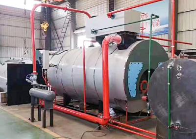 Caldeira de vapor ateada fogo do sistema de controlo gás inteiramente auto para indústrias da cervejaria