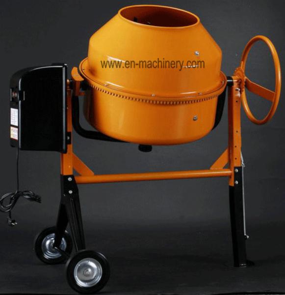 Portable Concrete Mixer Mini Concrete Mixer with 180L with Electric Engine