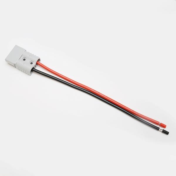 Electric Forklift Charging Plug Cable Copper Pin Battery Charger Anderson Connector 6 12 AWG 600V 50A