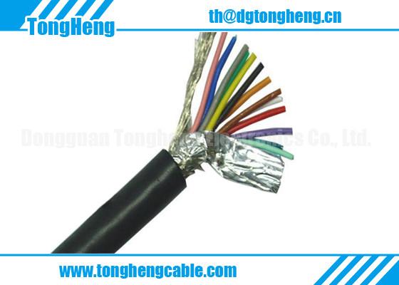 12C Motor Engine Oil Resistant Spiral Shielded Halogen Free Cable