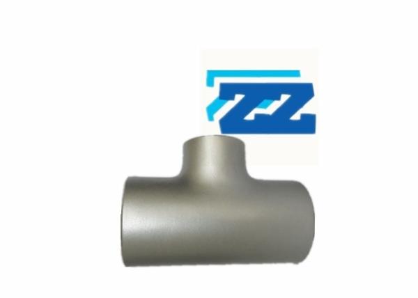 UNS S31803 Reducer Tee Duplex Steel Pipe Fittings 5 X 4 Inch Size XS BE ASME B16 9