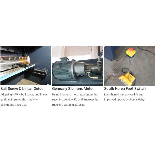 WC67Y/K NC 80T Steel Plate Bending Machine Hydraulic For Metal Working