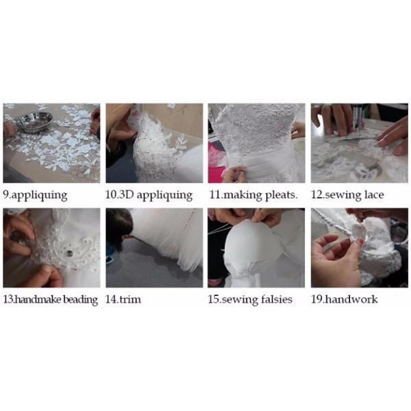 Strapless Ladies Sleeveless Evening Dress / European Style Party Wear Gown