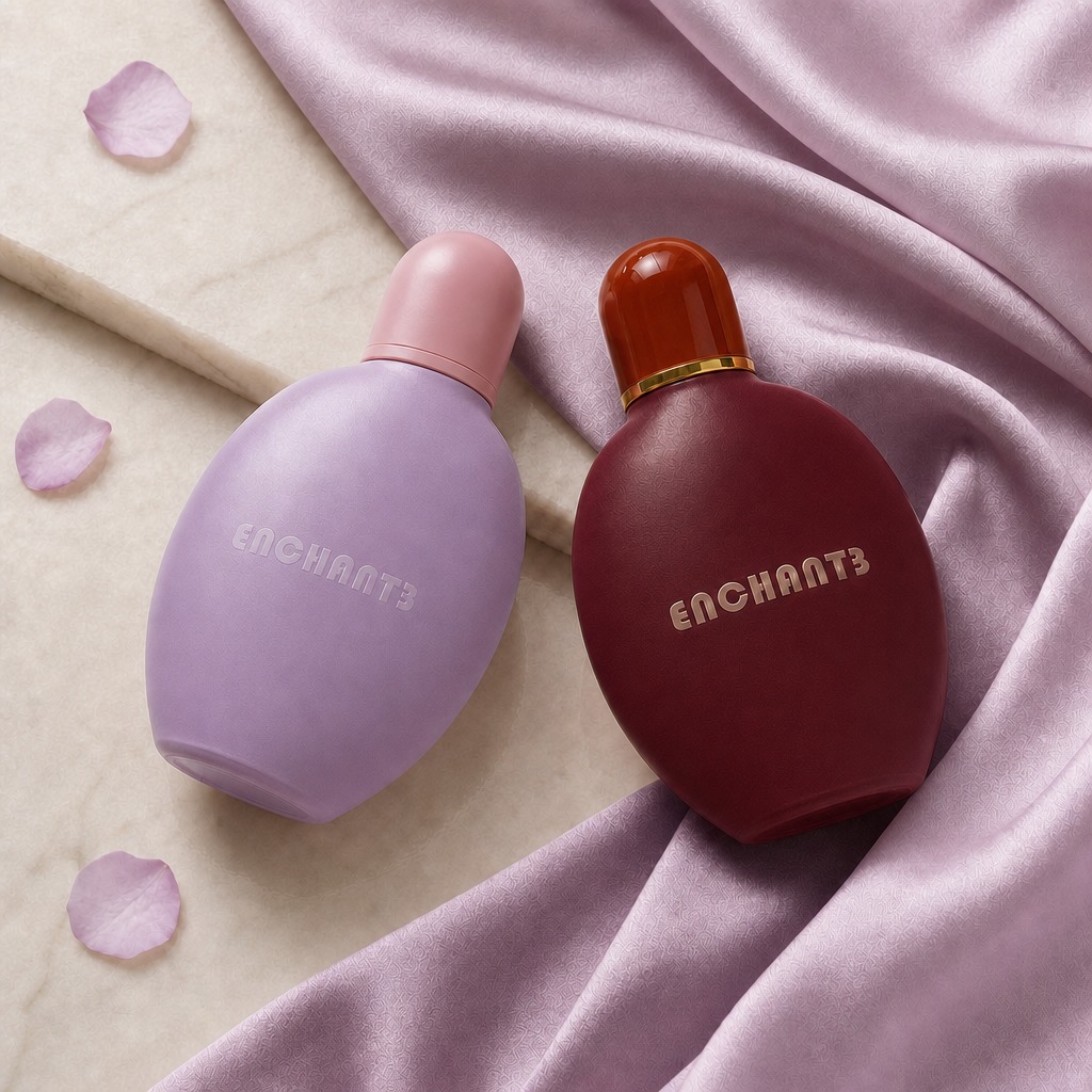 120ml Glass Perfume Bottles Oval Shape Empty Dome Cap Spray Crimp Neck