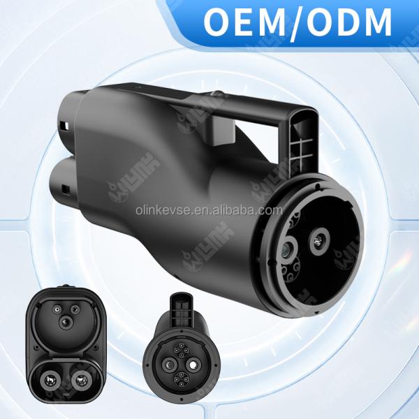 Olink EV Fast Charging Plug Fast EV Charger CHAdeMO Connector CHAdeMO to CCS2 Adapter CHAdeMO Adapter