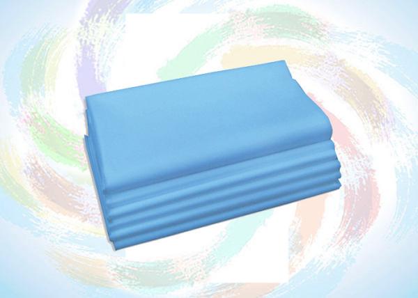 Tela médica não tecida azul ou branca Eco de Spunbond amigável e impermeável