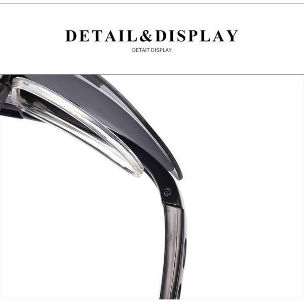 Windproof BSCI 134MM Rimless Sports Sunglasses 5 Lens Polarized Cycling